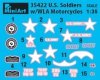 MiniArt 35422 U.S. SOLDIERS WITH WLA MOTORCYCLES 1/35